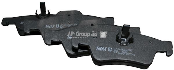 JP GROUP Комплект тормозных колодок, дисковый тормоз 1363701010